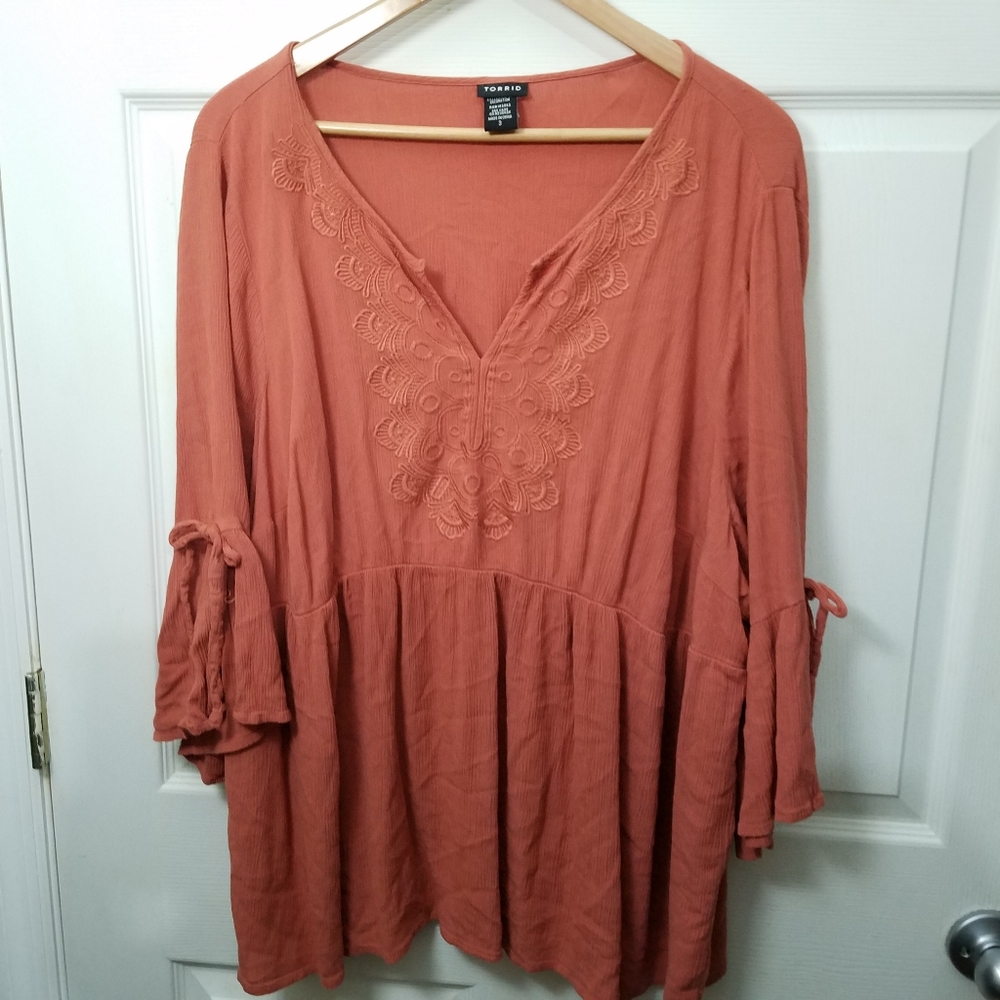 TORRID Peasant Top